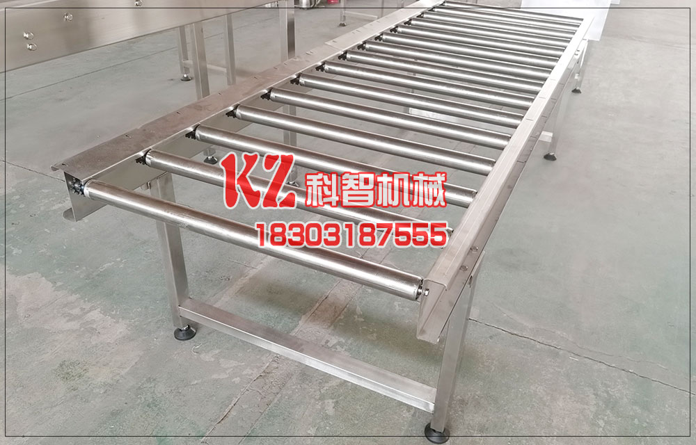 雞蛋托盤(pán)輸送線不銹鋼滾筒輸送機(jī)